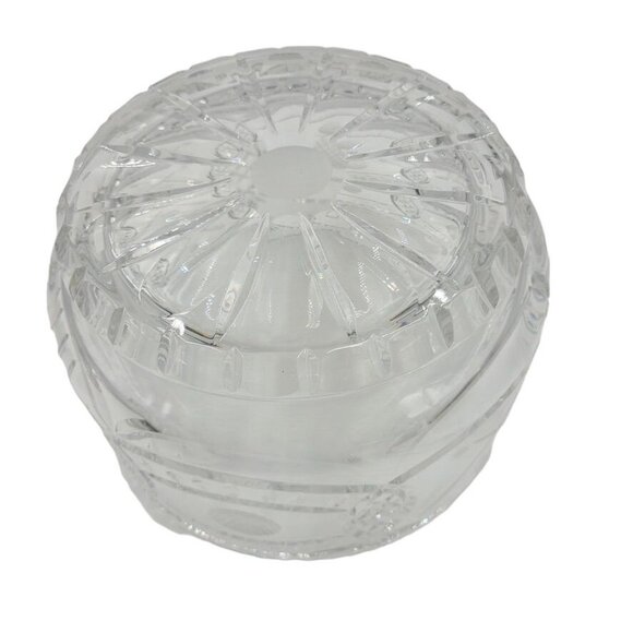 Golf Themed Bowl Par Excellence Hand Cut Glass 24% Lead Crystal 9” - Picture 14 of 16